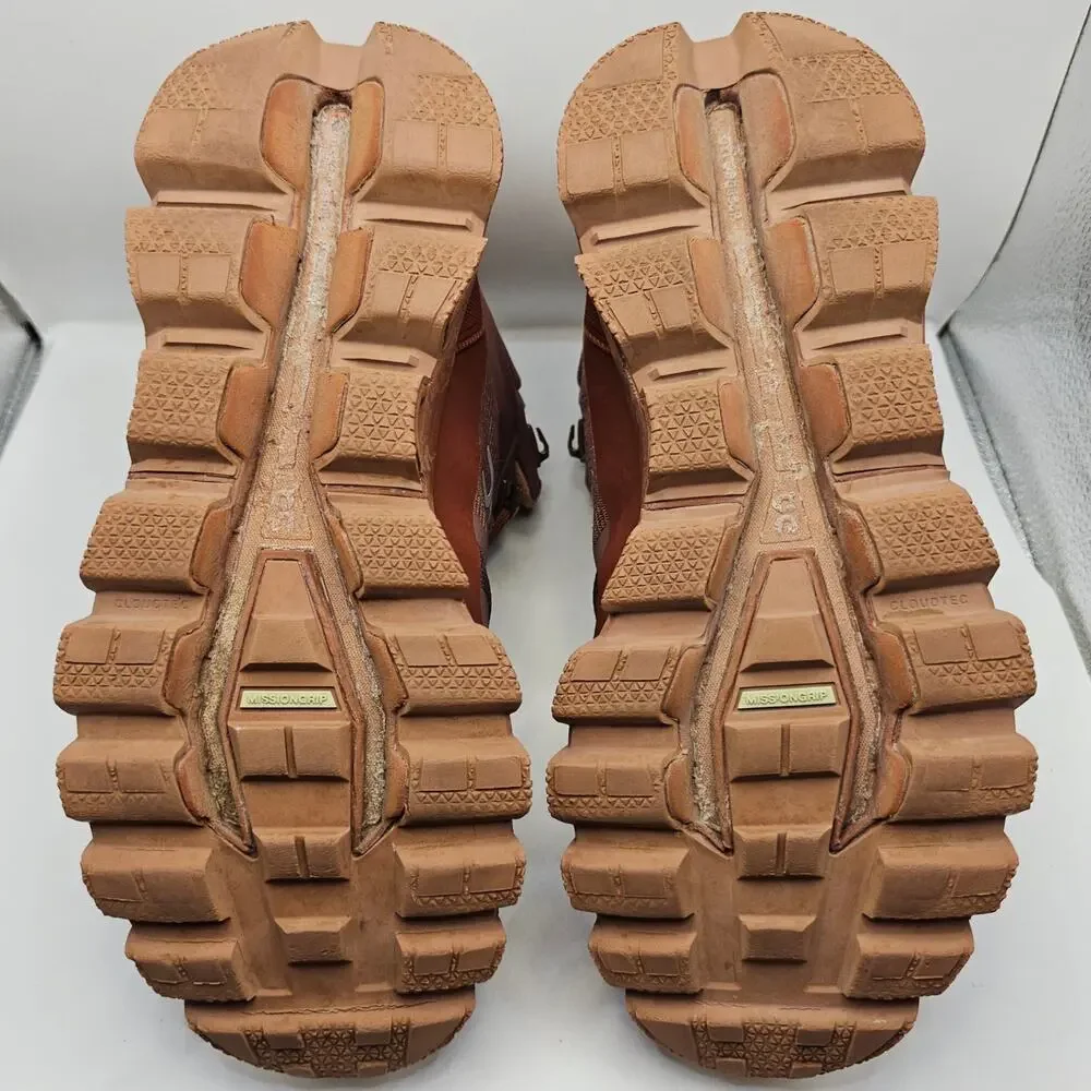 On Cloudrock Grape Hazel Waterproof Boots Womens 9.5 UK 7.5 Hiking Trail Shoe